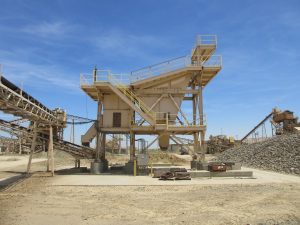 VIBRATING SCREEN SUPPORT STRUCTURE - Heavy Duty Incline Vibrating Screen Structure