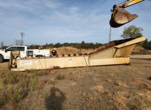 Sand Screw Washer - Kolberg-Portec 44” diameter x 32’ long Single Spiral Sand Screw - 175 tph